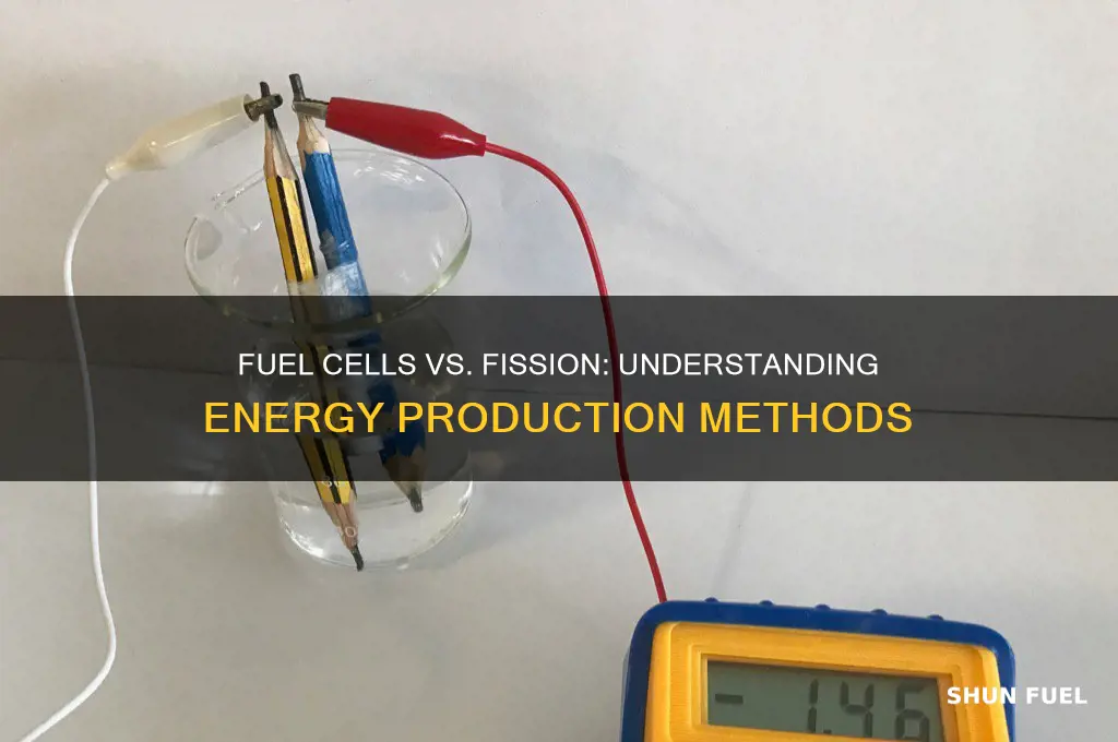 does energy production from fuel cells use fission