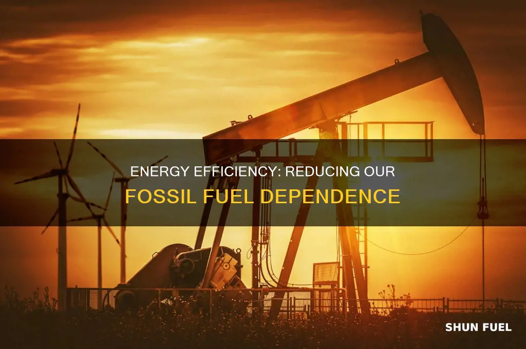 does energy reduce fossil fuels