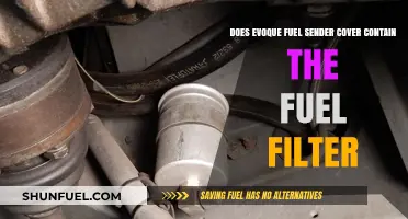 Fuel Filter Location: Evoque Fuel Sender Cover