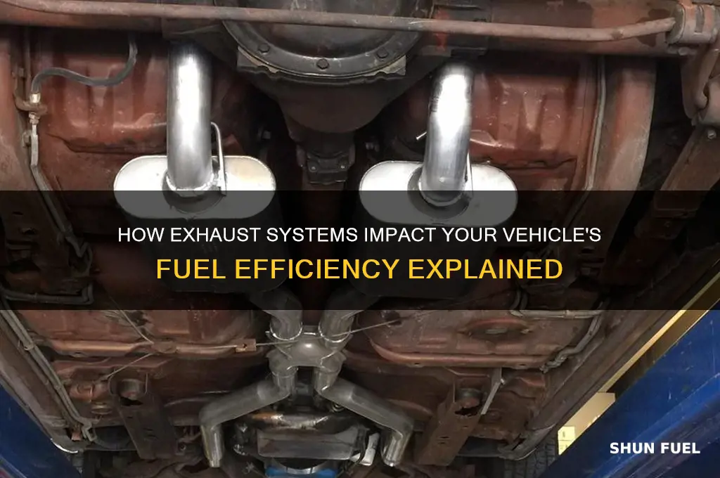 does exhaust affect fuel consumption