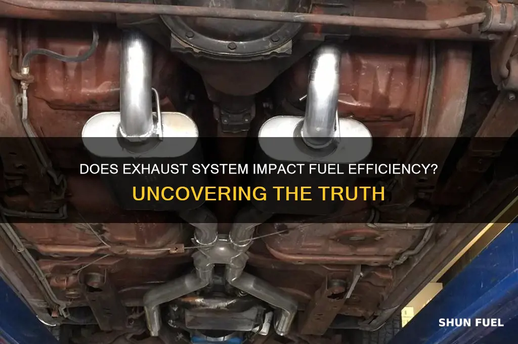 does exhaust help fuel economy