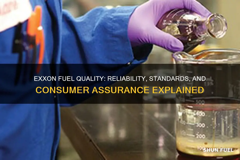 does exxon guarantee fuel quality