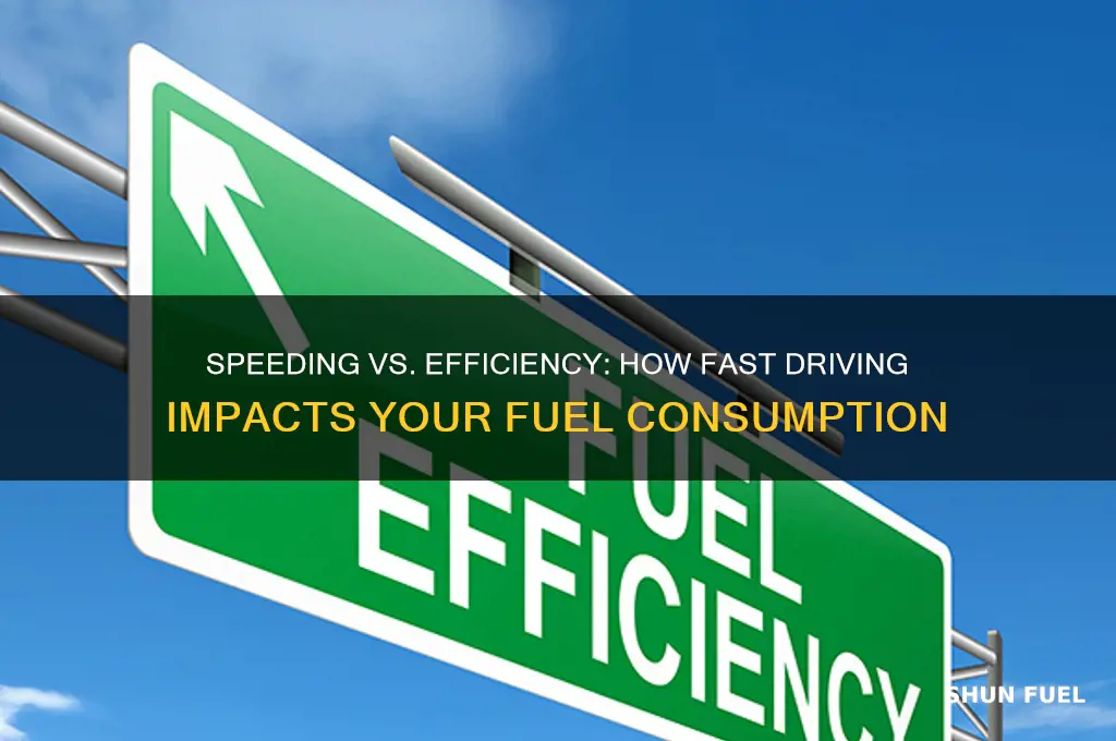 does fast driving waste fuel