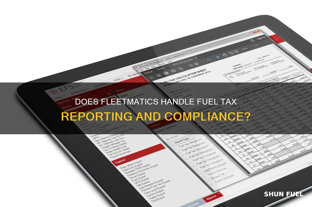 does fleetmatics do fuel tax