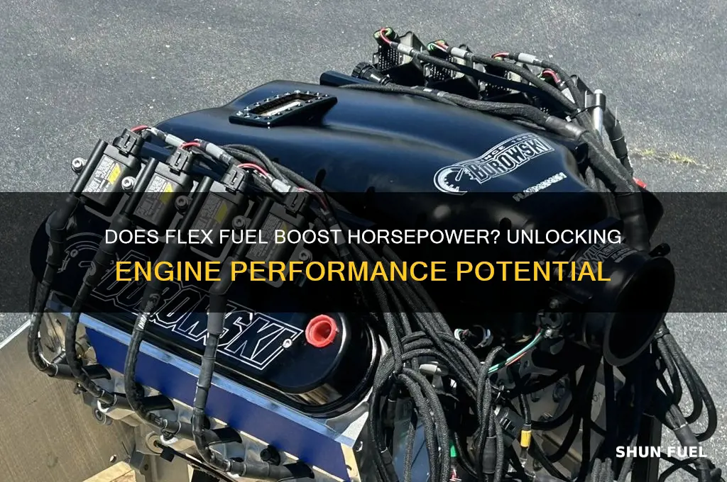 does flex fuel increase horsepower