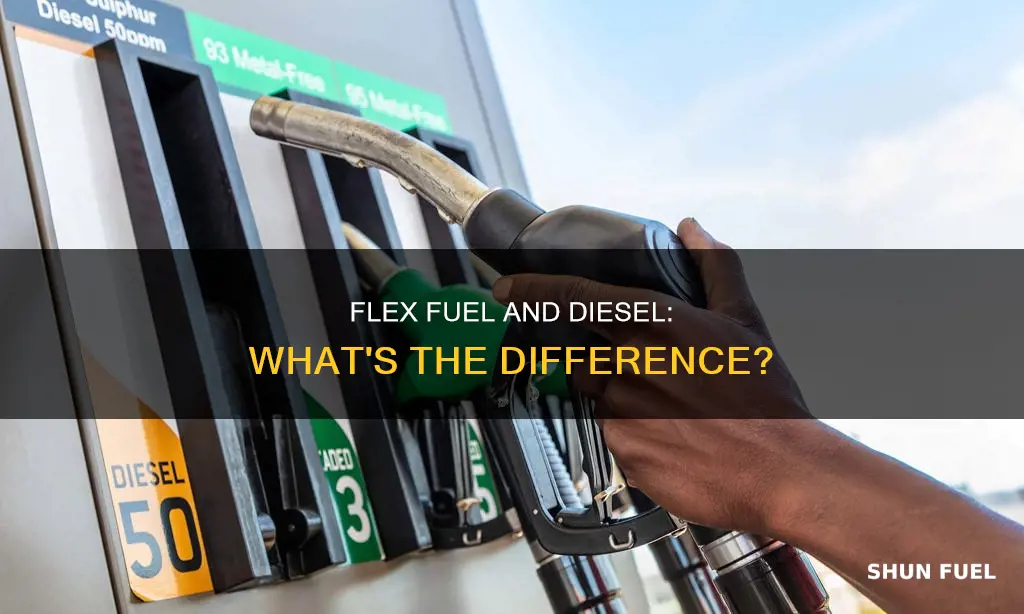 does flex fuel mean diesel