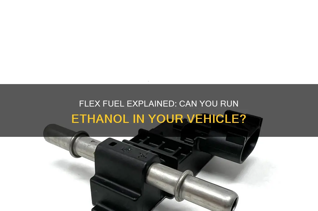 does flex fuel mean you can run ethanol