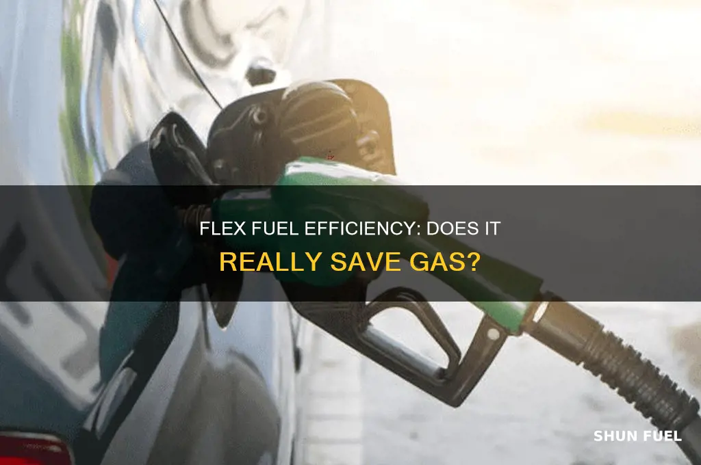 does flex fuel save gas
