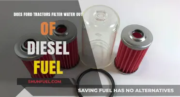 Tractor Fuel Efficiency: Filtering Water from Diesel