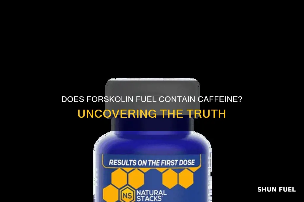 does forskolin fuel have caffeine