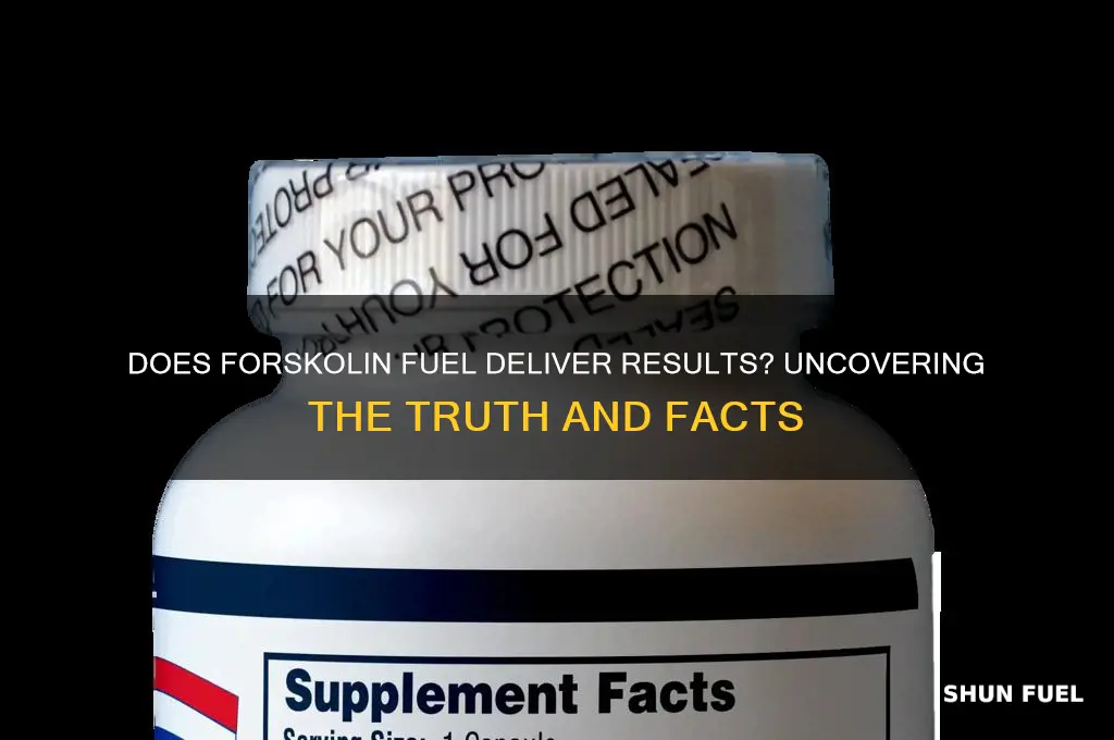 does forskolin fuel really work