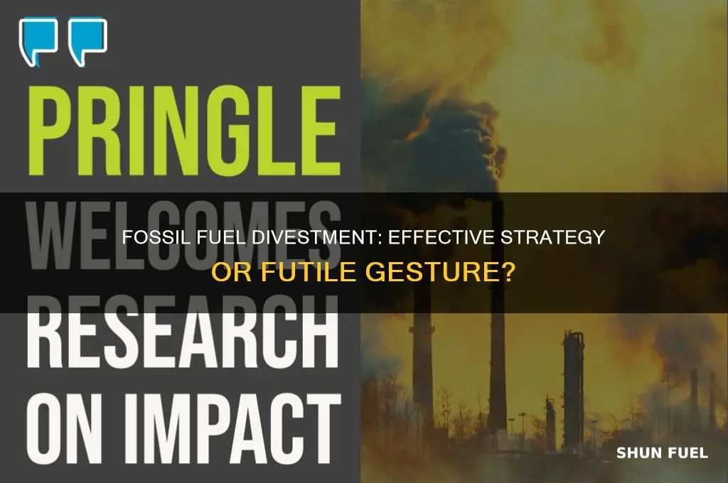 does fossil fuel divestment work