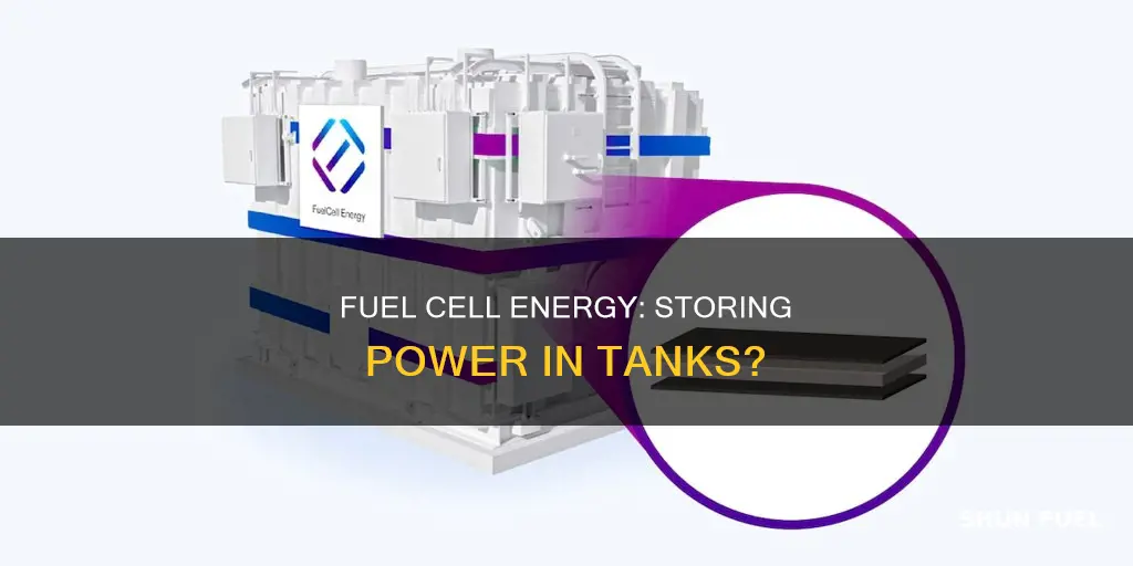 does fuel cell energy store energy in tanks