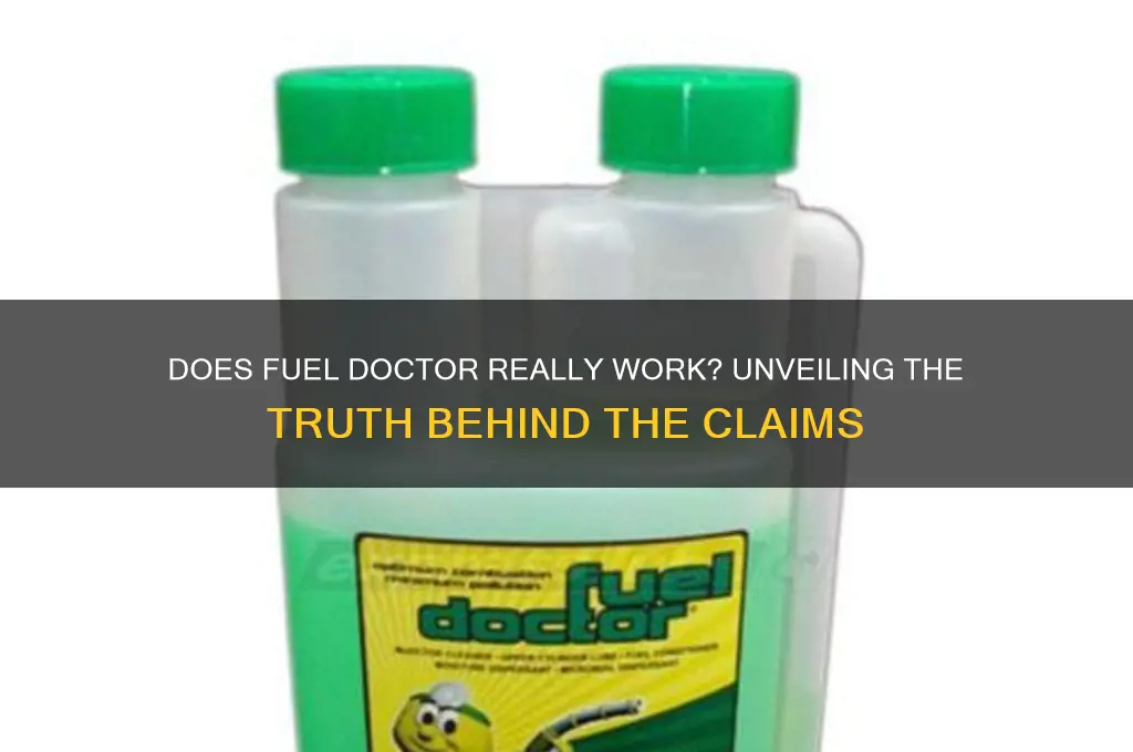 does fuel doctor really work