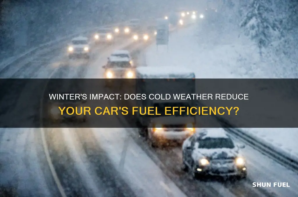 does fuel efficiency decrease winter