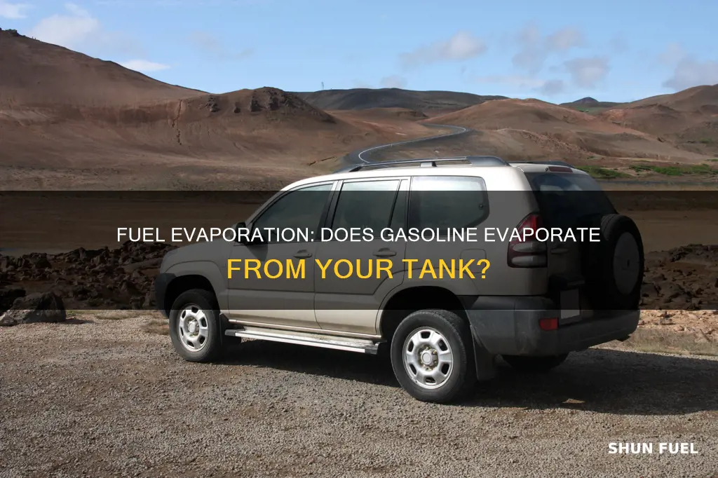 does fuel evaporate from tank