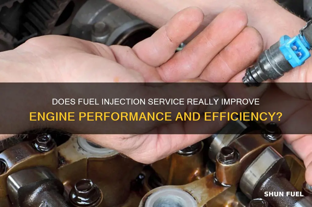 does fuel injection service work