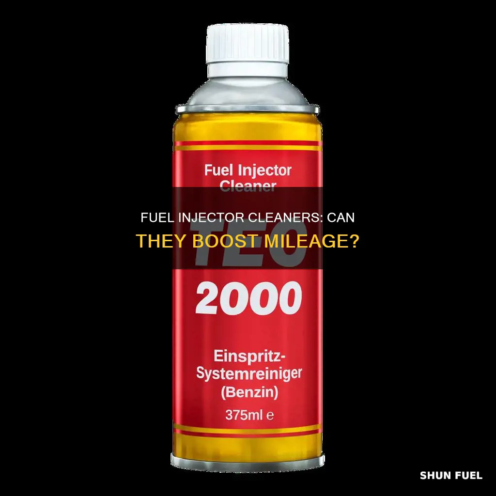 does fuel injector cleaner increase mileage