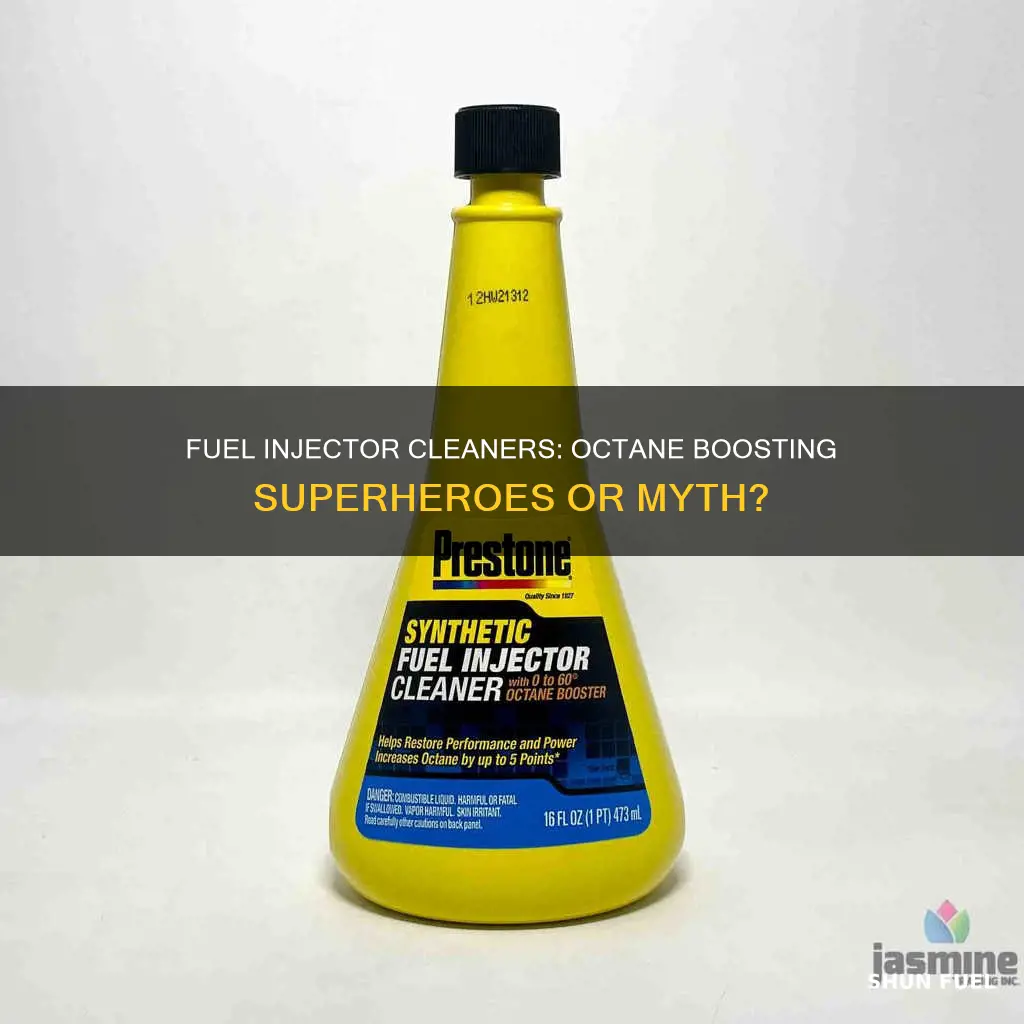 does fuel injector cleaner increase octane
