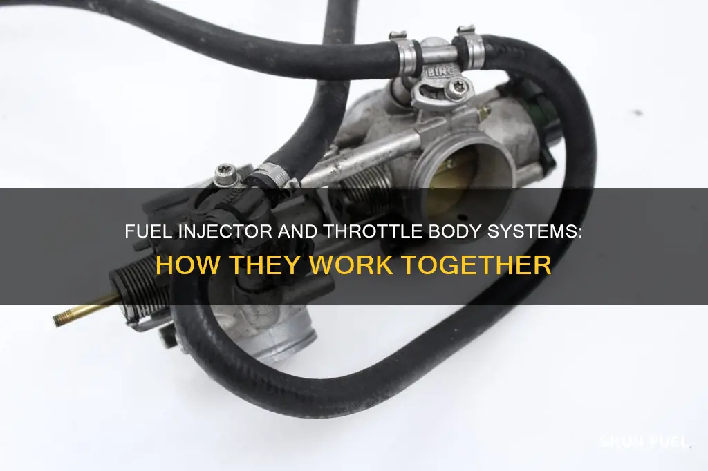 does fuel injector system throttle body