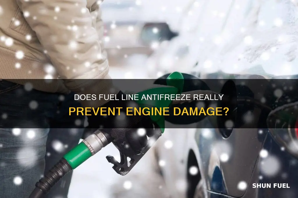 does fuel line antifreeze work