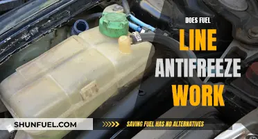 Fuel Line Antifreeze: Does It Work?