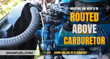 Fuel Line Routing: Above or Below the Carburetor?