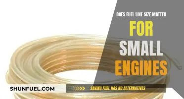 Fuel Line Size: Small Engines, Big Impact?