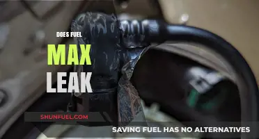 Does Fuel Max Leak? Uncovering the Truth About Fuel Additives