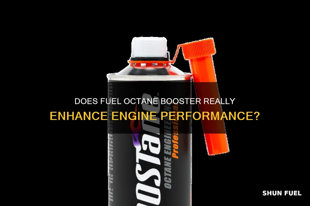 does fuel octane booster work