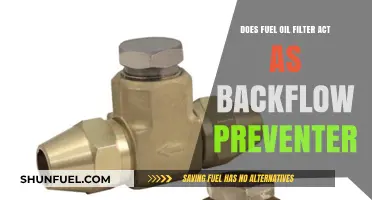 Fuel Oil Filter: Backflow Preventer or Not?