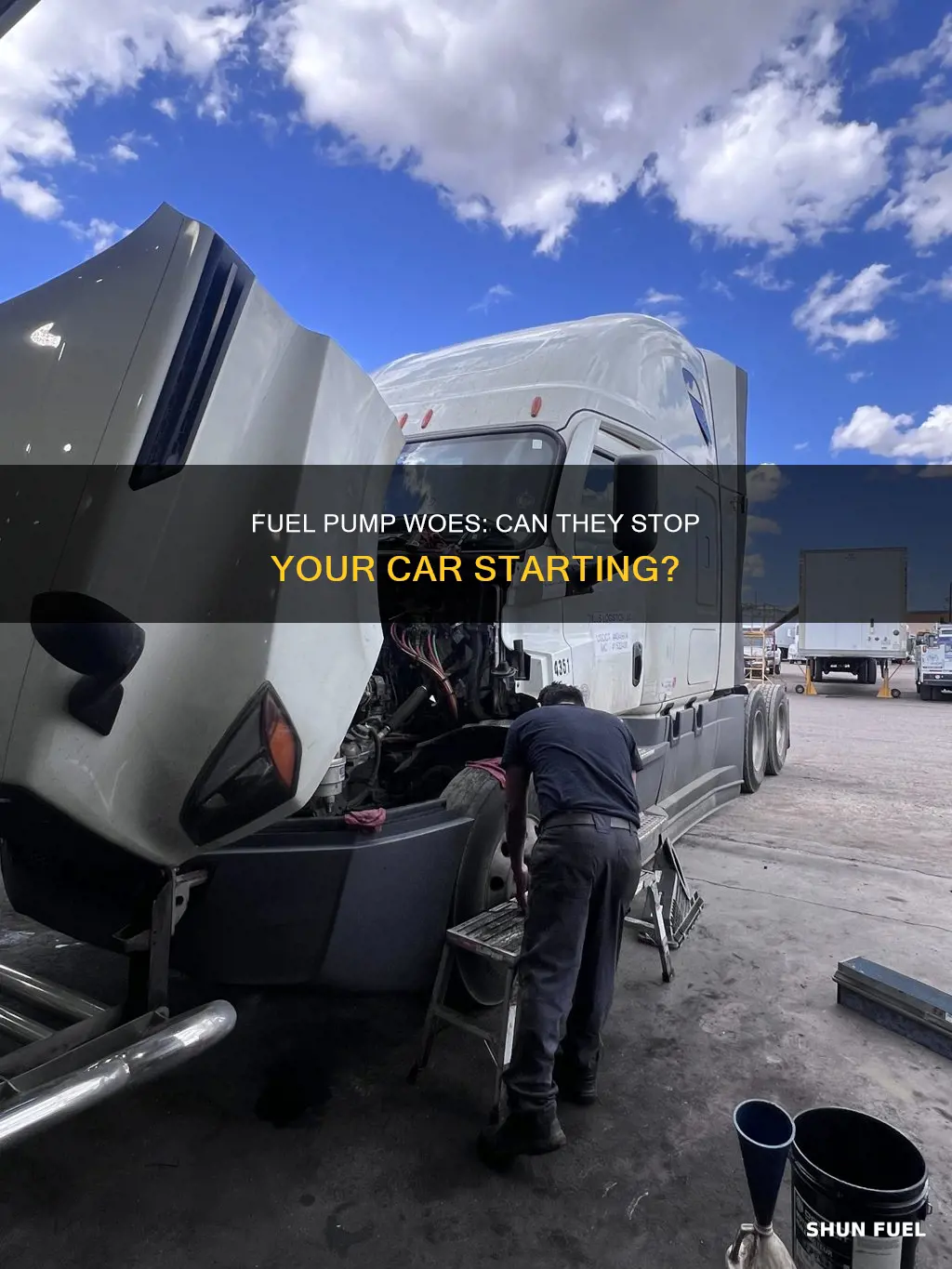 does fuel pump affect car starting