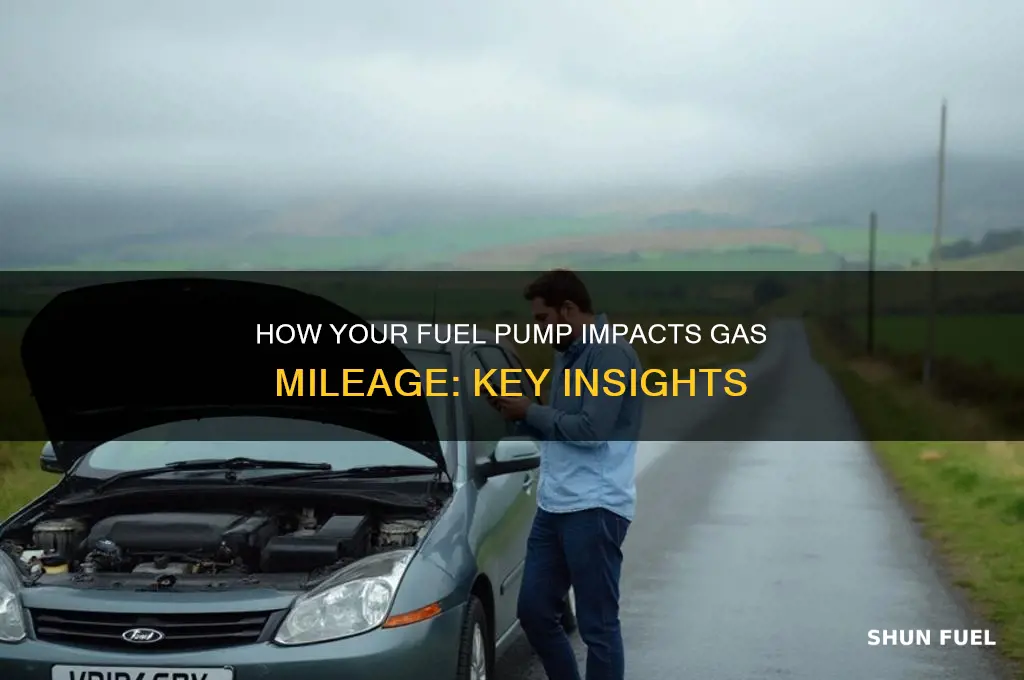 does fuel pump affect gas mileage
