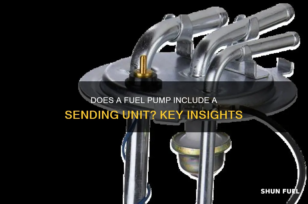 does fuel pump come with sending unit