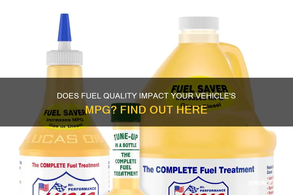 does fuel quality affect mpg