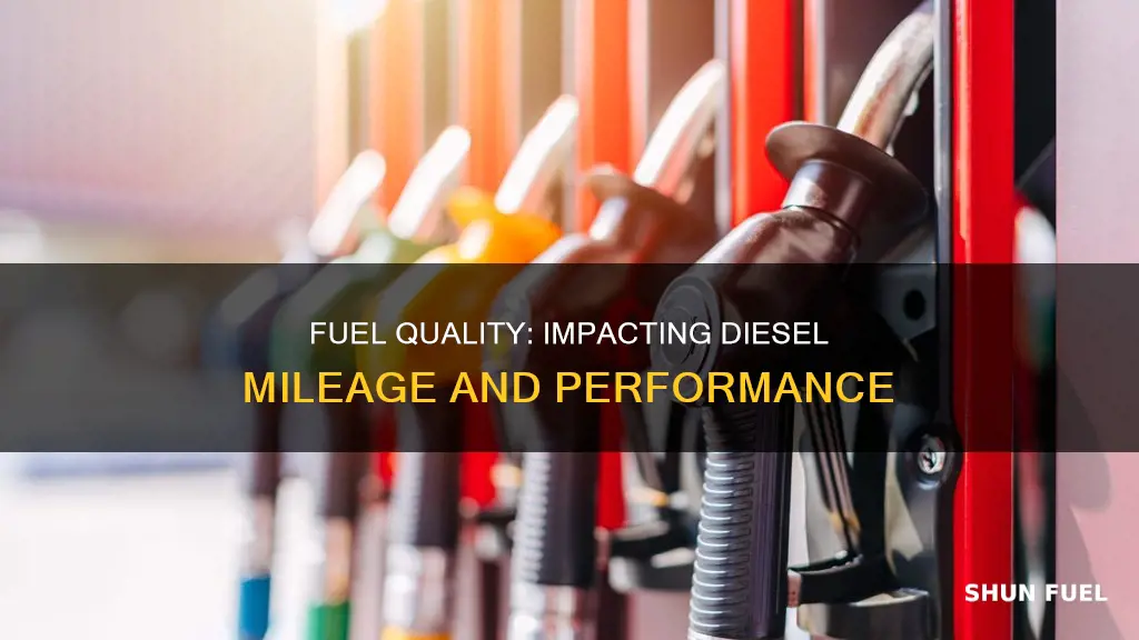 does fuel quality effect diesel milage