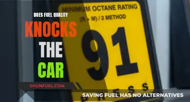 Fuel Quality's Impact: Can It Knock Your Car?