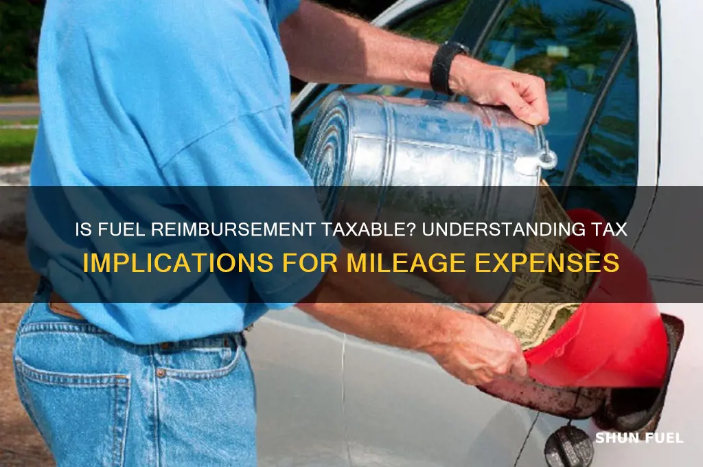 does fuel reimbursement get taxed