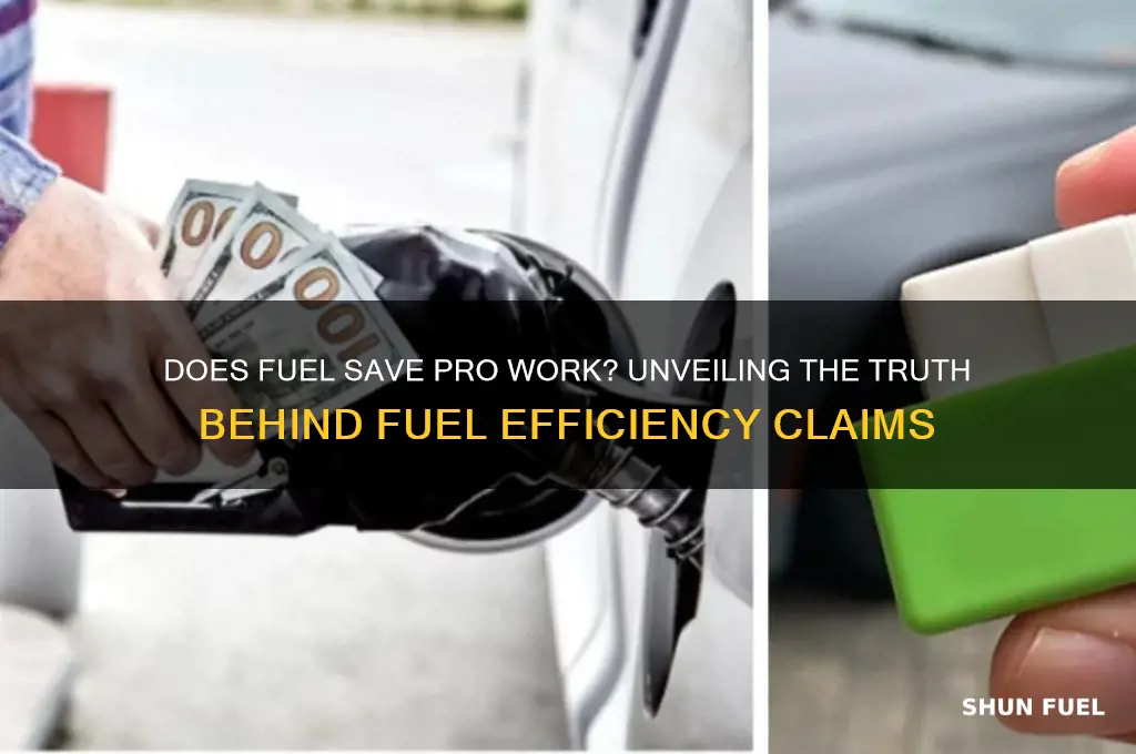 does fuel save pro work