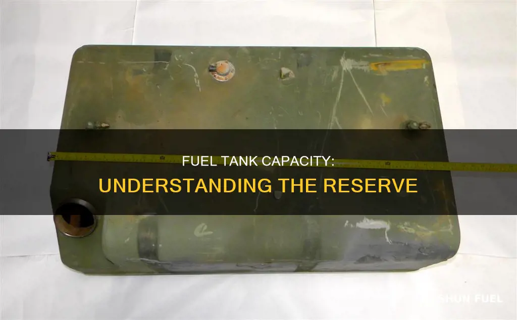 does fuel tank capacity include reserve