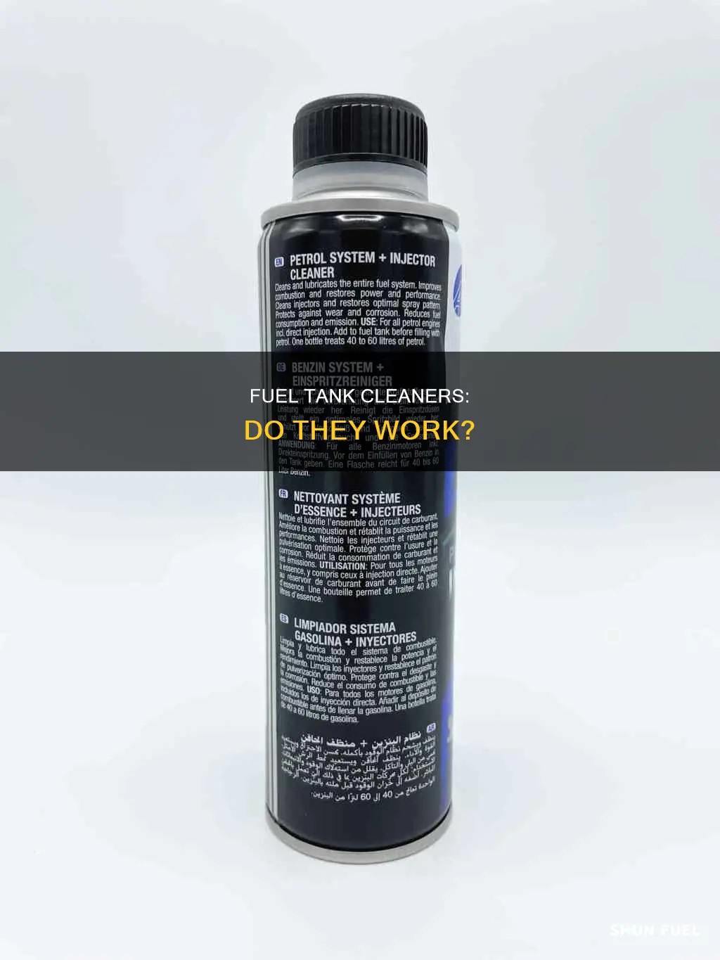 does fuel tank cleaner work