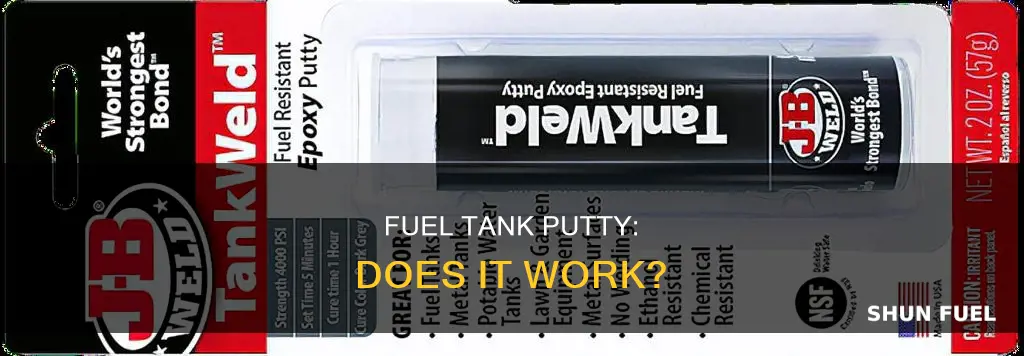 does fuel tank putty work