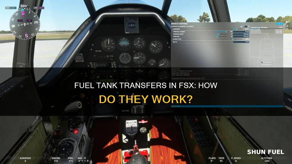 does fuel tank transfer work in fsx