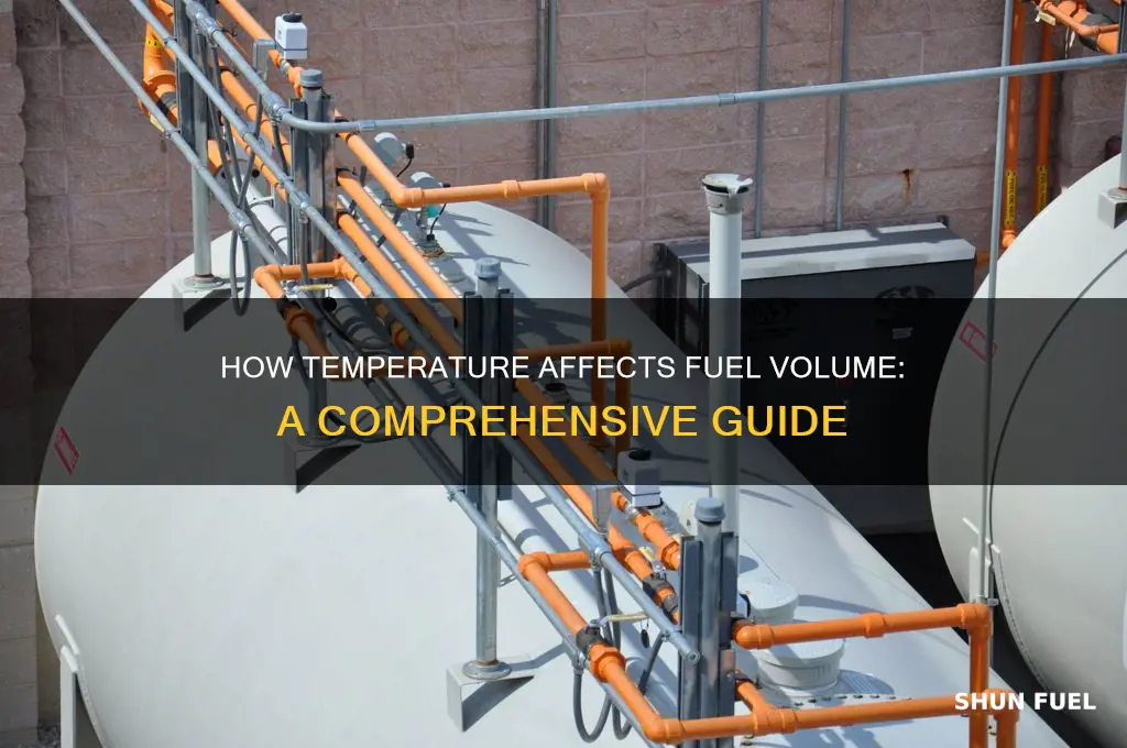 does fuel volume change with temperature