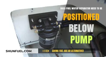 Fuel Water Separator Placement: Below Pump or Above for Optimal Performance?