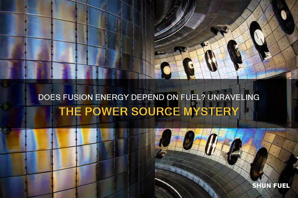 does fusion require fuel