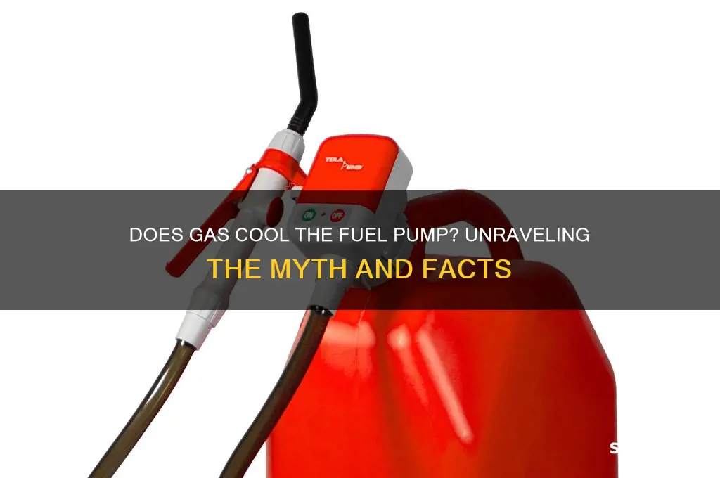 does gas cool the fuel pump