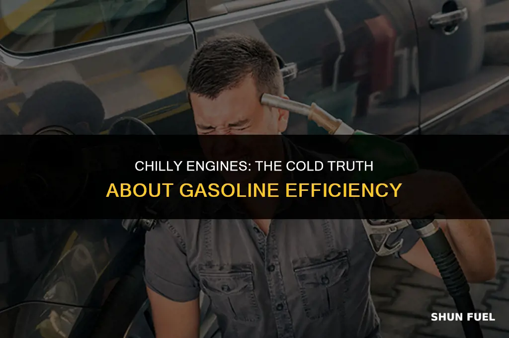 does gasoline become less efficient when it