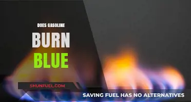 The Truth About Gasoline Flames: Blue or Not?
