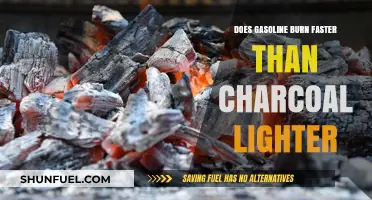 Exploring Combustion: Gasoline vs. Charcoal Lighter Burn Rates